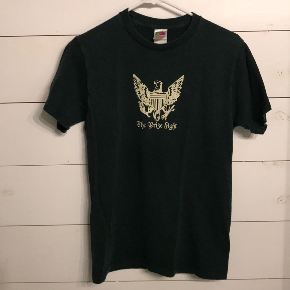 💚Green Prizefight band tee🎸